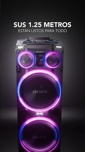 La Bocina Doble Bluetooth definitiva para tus eventos: AW-POC15 🔥