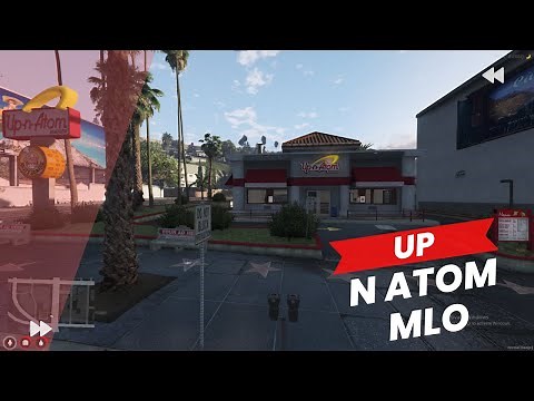 Fivem up n atom burger mlo | Interior & map for Roleplay | FiveM mlo shop