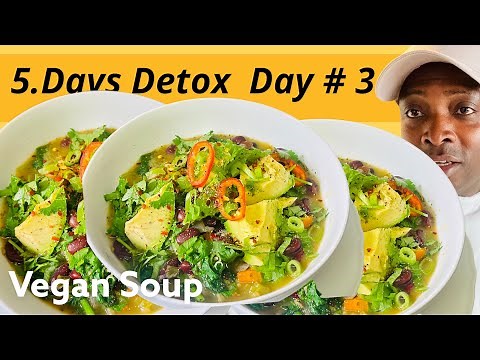 Red kidney beans soup vegan soup ( 3 day detoxing ) ChefRicardoCooking