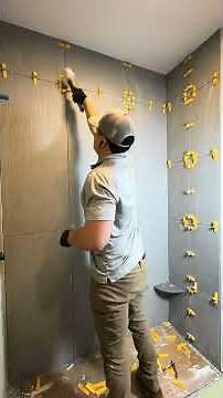 How to remove tile leveling clips @Abctiletech #tileinstallation #tilework