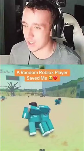 a random roblox player saved me