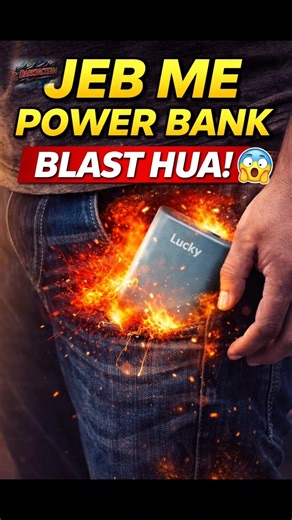 Jeb Me Power Bank… Aur Blast! 😱🔥 (Real Cases)