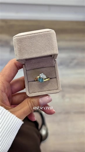 así se crea un toi et moi único💍 #toietmoi #anillo #anillosdecompromiso #joyeria #diamantedelaboratorio