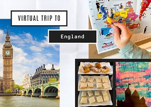 Global Citizens Club for Kids: Virtual Trip to England: England Crafts and Activities for Kids