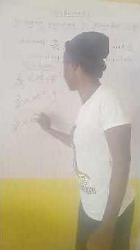 how to arrange fractions in ascending order. #fraction #maths