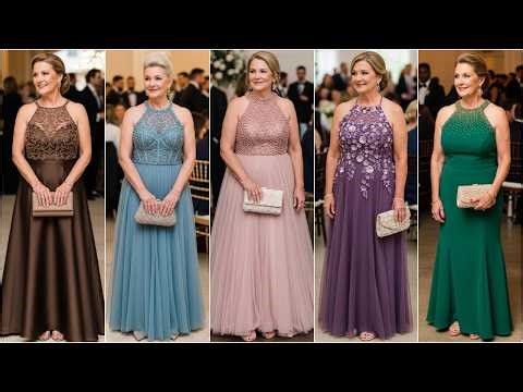 Exclusive Halter Mother of The Bride Dresses: Sleeveless Wedding Guest Dresses for Moms