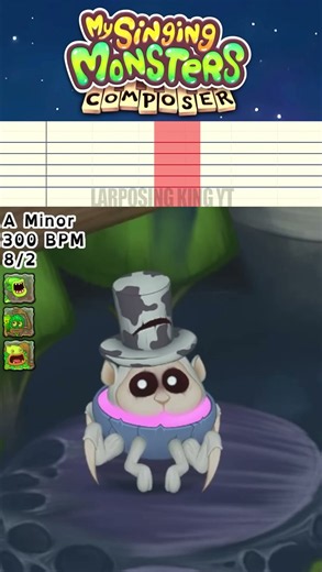 Horrific Hideout Tu'b Composer Tutorial #msm #fanmade #mysingingmonster
