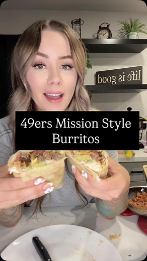 Jessica | For my 49ers NFL meal, I had to go with Mission-style burritos — a San Francisco staple. Traditionally they’re foil-wrapped and loaded with... | Instagram
