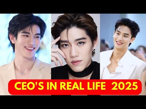BL Actors Who Are CEOs in Real Life | Thai BL Stars with Their Own Businesses 2025