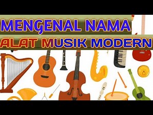 Nama-nama alat musik modern