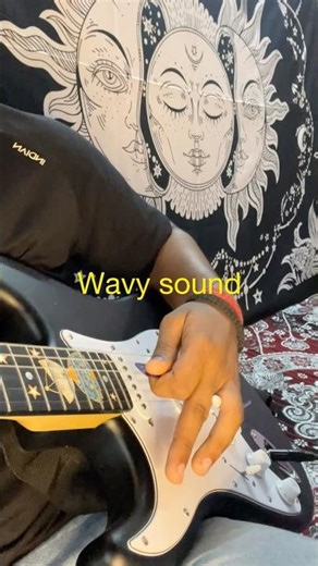 Whammy Bar se Wavy Sound Kaise Nikale 🎸 | Easy Guitar Trick #shorts