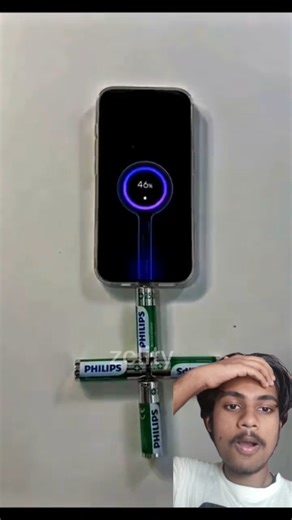 Phone Charging Hack Real or Fake? 🤯 Science Experiment #shorts