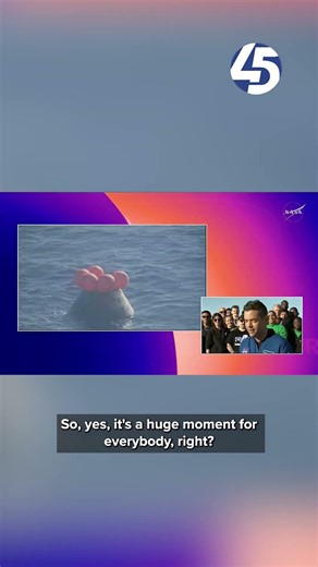 NASA Administrator reacts to successful splashdown of Artemis II