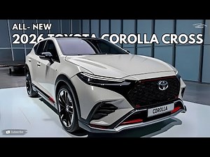 新型2026年トヨタ カローラ クロス発表 - 全輪駆動、デジタルコックピットなど！