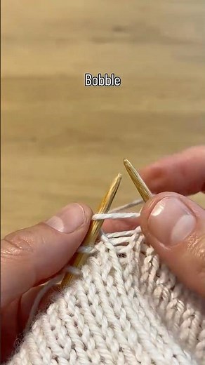 Bobble #knitting
