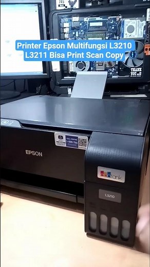 Epson Multifunction Printer L3210 L3211 Print Scan Copy. printer, epson, epson printer.