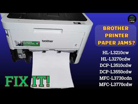 Brother L3210/L3270 zacina? Oto część, którą musisz wymienić!