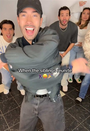 Siblings Reunite for a Bruno Mars Dance Party