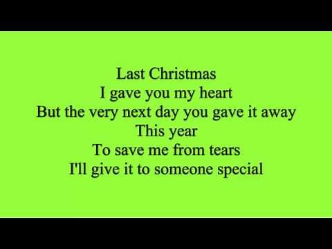Wham - Last Christmas Lyrics (Songtext)