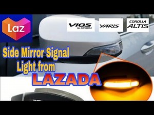 TOYOTA SIDE MIRROR Light Installation (Part 1)