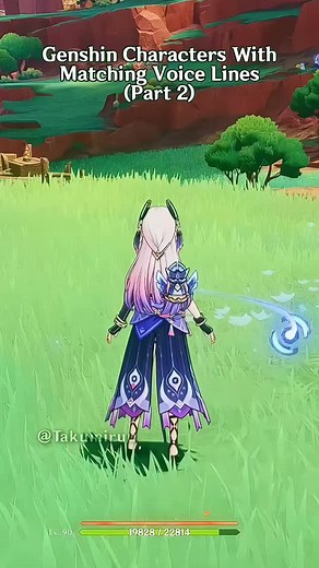 92K views · 1.7K reactions | Their voice lines match together #genshinimpact #genshin #citlali #ororon #chongyun #shenhe #lyney #lynette #zhongli #ganyu | Takumi | Facebook
