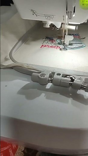 Embroidery on Babylock Flourish II