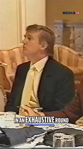 Mediaite on Instagram: "Unearthed video of now-President Donald Trump showing him judging a modeling competition with contestants in their teens has racked up over 12 million views amid the furor over the so-called “Epstein Files.”"