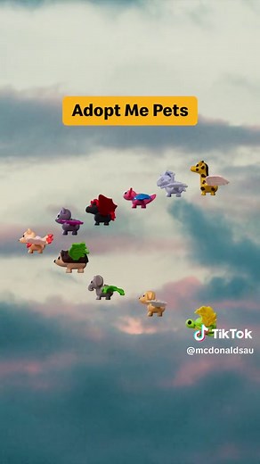 Collect All 10 Adopt Me Toys in McDonald's Happy Meal