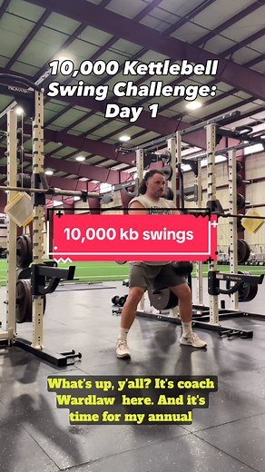 10,000 Kettlebell Swing Workout Challenge Explained