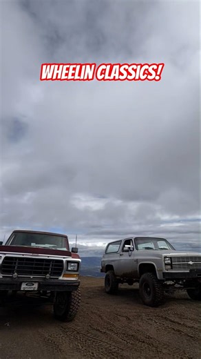 Full sized wheeling fun part 5! #bronco #blazer #ford #chevy #mountains #offroad #4x4 #family