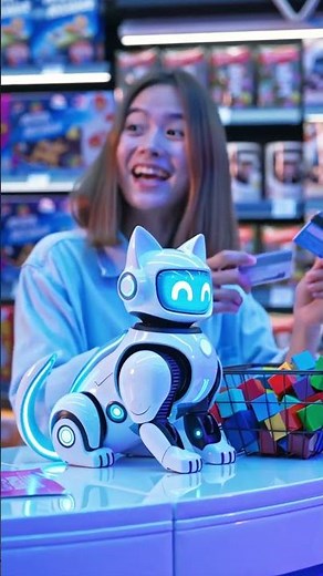 Robotic Cat in Awe of a Boy’s Tower of Wonder | Heartwarming Pixar-Style Sci-Fi Short