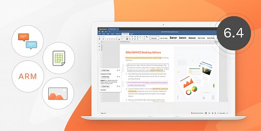 ONLYOFFICE Desktop Editors v6.4 | ONLYOFFICE Blog