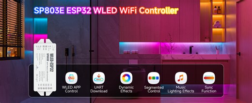 Watch BTF-LIGHTING SP803E WLED LED Strip Controller on Amazon Live