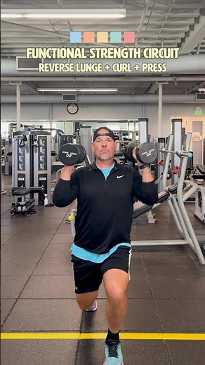 Functional Strength Dumbbell Circuit | All 5 Movement Patterns | Build Lean Muscle