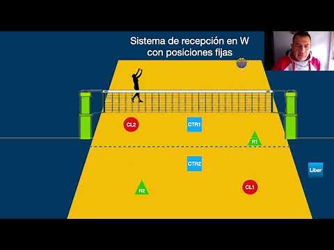 SISTEMA RECEPCIÓN EN "W" CON ROLES DEFINIDOS 🏐 😎 💪 #VOLLEYBALL #VOLEIBOL
