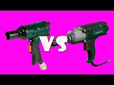 Parkside Air Impact Wrench PDSS 310 B5 vs Parkside Corded Impact Wrench PDSSE 550 A1