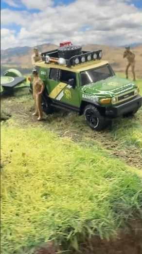 2014 Toyota FJ Cruiser Johnny Lightning, Limited Edition, Tow & Go
