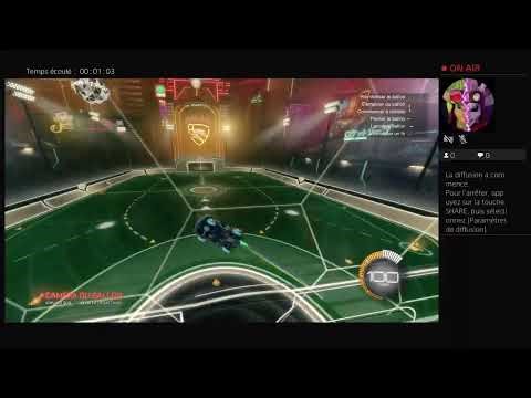 Je joue PS4 rocket ligue