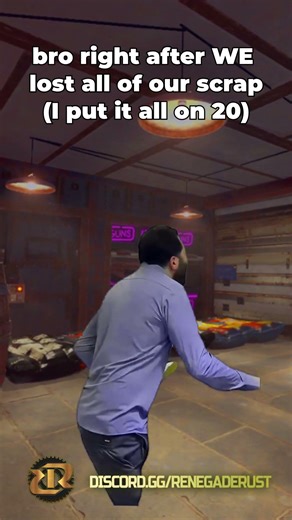 WE lost all of our scrap #rust #rustserver #rustgame #rustsurvival #playrust #rustpc #rustconsole