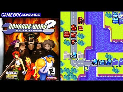 Advance Wars 2: Black Hole Rising ... (GBA) Gameplay