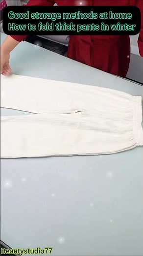 Winter Pants Folding: Save Space Like a Pro