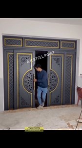36K views · 1K reactions | New sliding folding gate design installation for house #slidinggate #aksteelpoint | Ashif Khan | Facebook