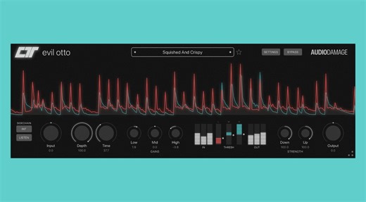 Evil Otto: This Free OTT Compressor from Audio Damage Instantly Adds Punch to Your Mix