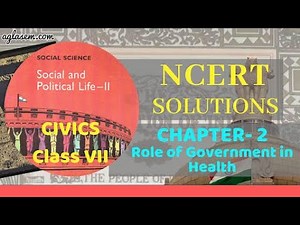 NCERT Solutions Class 7 Social Science (Civics) Chapter 2 Role of the Government in Health
