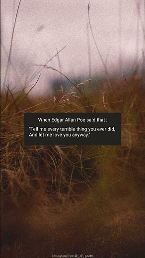Edgar Allan Poe 🥀