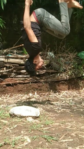 Learning Backflip: From Falling to Flying 😱🙌 #motivation #backflip