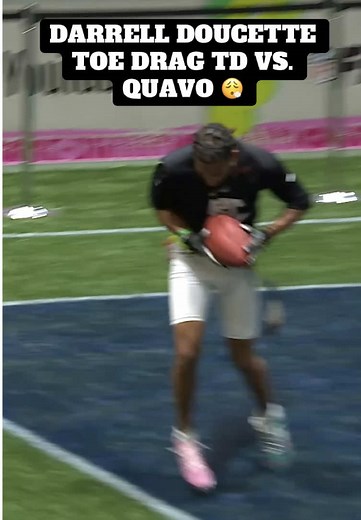 Darrell Doucette's Toe Drag Touchdown vs Quavo