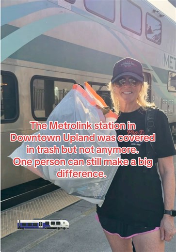 Transforming Upland's Metrolink Station: A Clean-Up Success