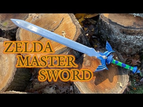 Forging the Zelda Master Sword from leaf spring! #blacksmith #sword #bladesmithing #zelda