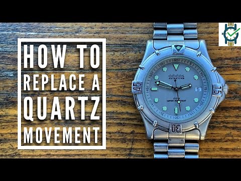 How To Replace a Quartz Watch Movement